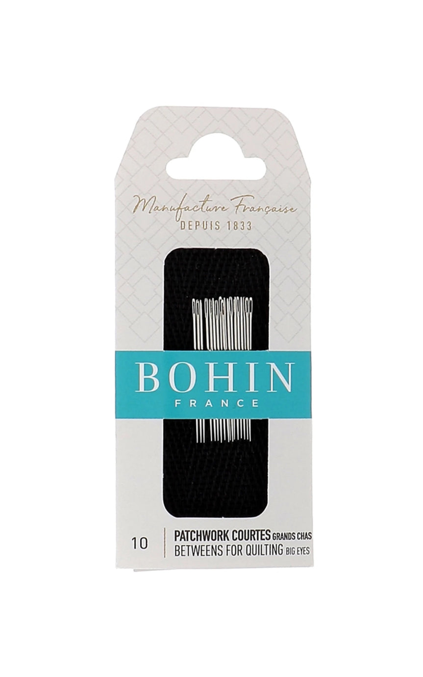 Bohin Between - Quilting big eye needles - Size 10