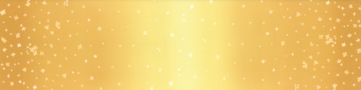 Ombre Bloom - Honey - light to dark yellows with white flowers