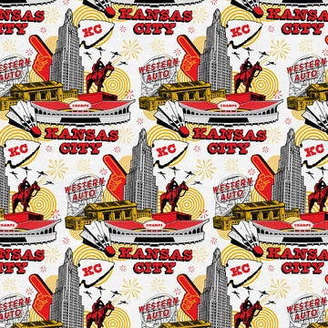 What A Catch: Season 2 - 2025 - Kansas City Collage - Multi - KC symbols