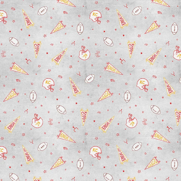 What A Catch: Season 4 - Pennant Flag Toss - grey/white