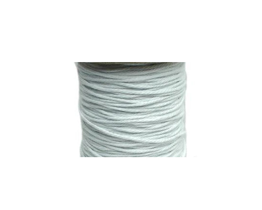 Polyester Cable Cord - size 50 - white - 1/8" Sold by the yard
