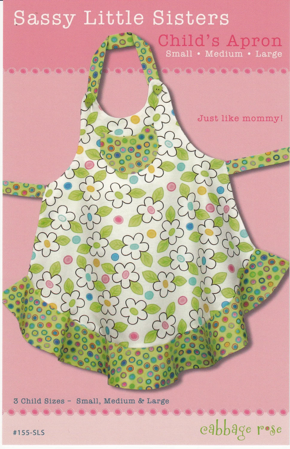 Sassy Little Sisters - Child's Apron - 3 Child Sizes