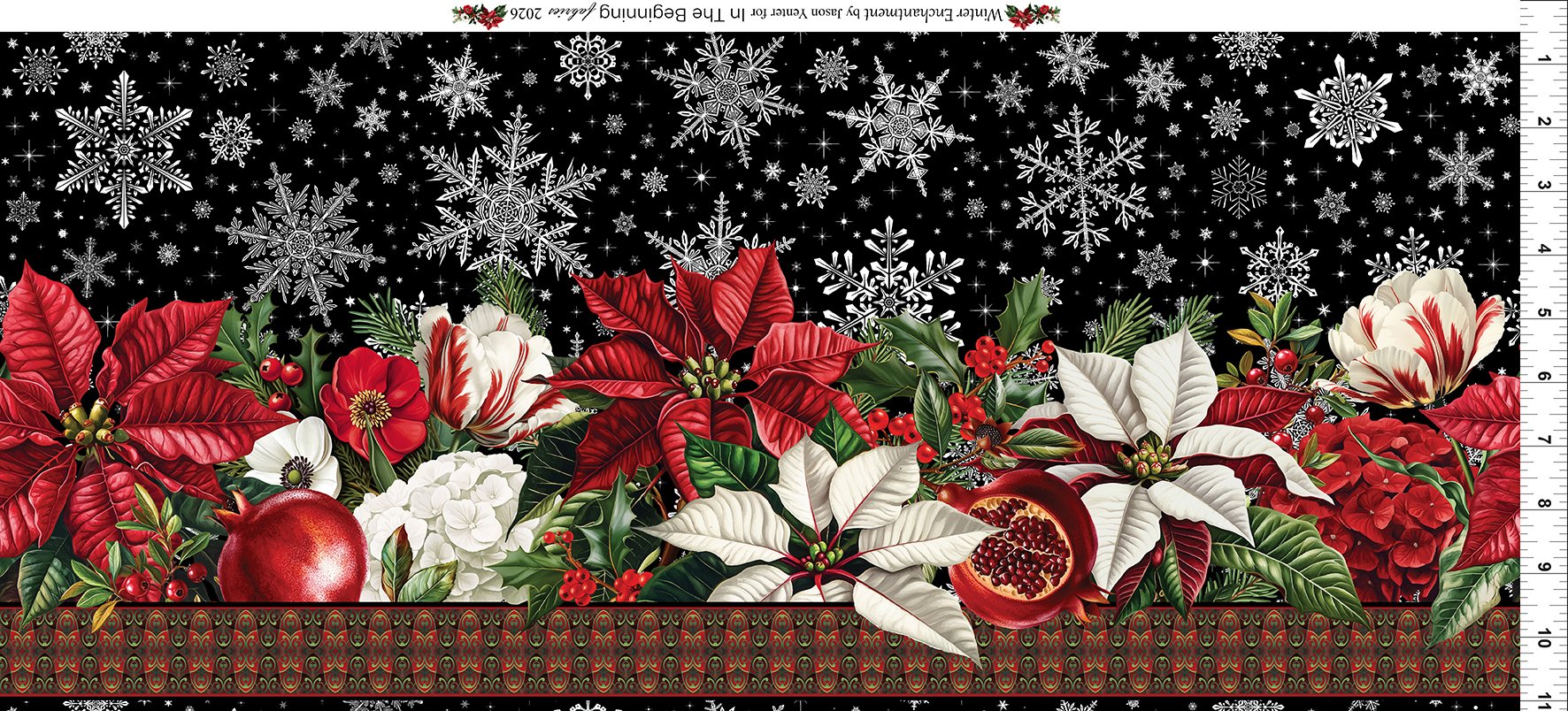Winter Enchantment Kaleidoscope Quilt Kit - 64 x 64