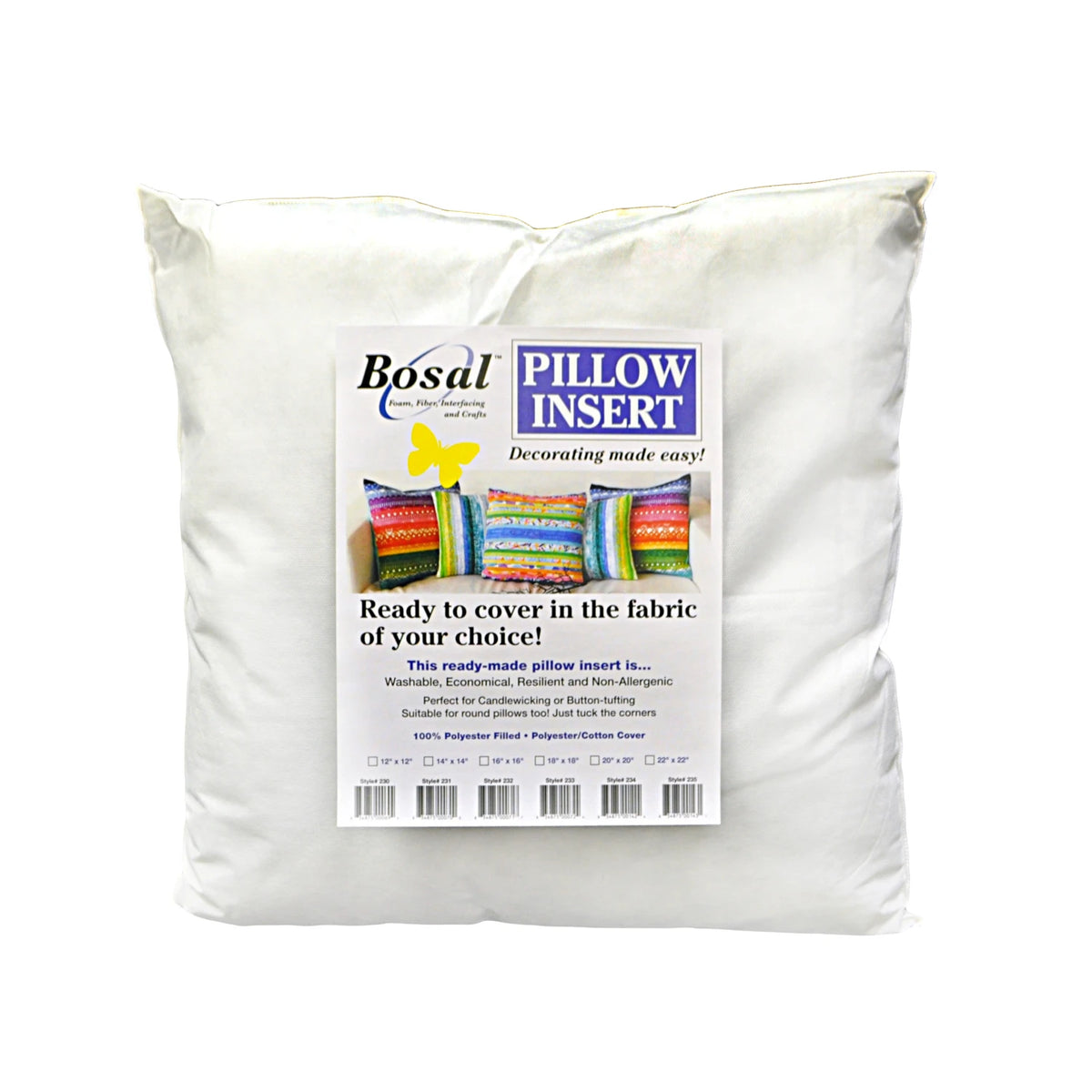 Bosal - Pillow Insert 22 x 22 - 235BP