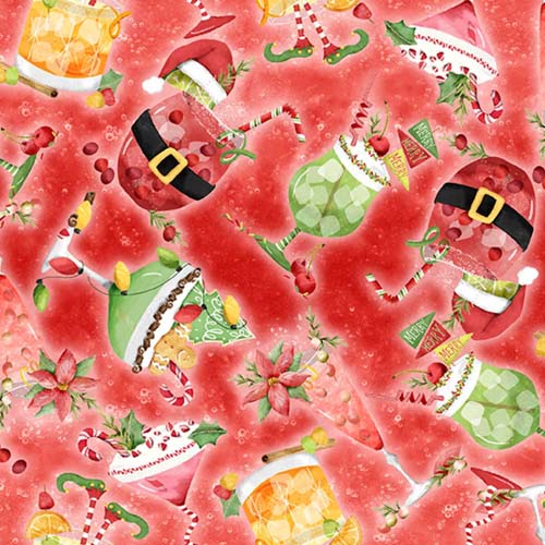 Happy Alcoholidays - Jingle Juice Toss - Red