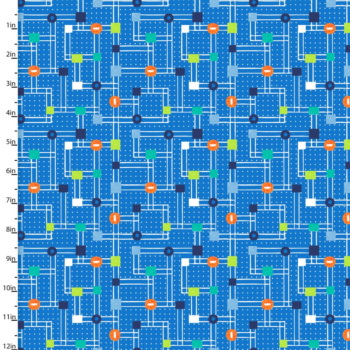 Dump, Dig & Rumble Flannel - Truckin Around Town - Blue