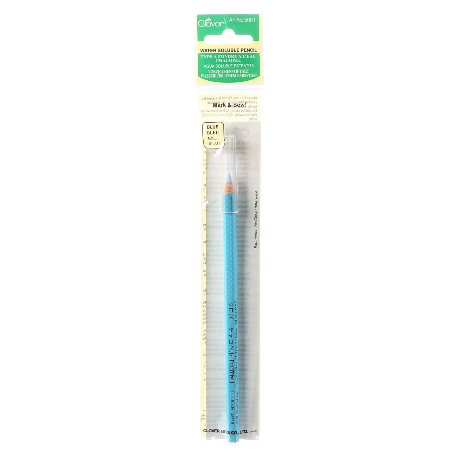 Water Soluble Pencil - Blue by clover
