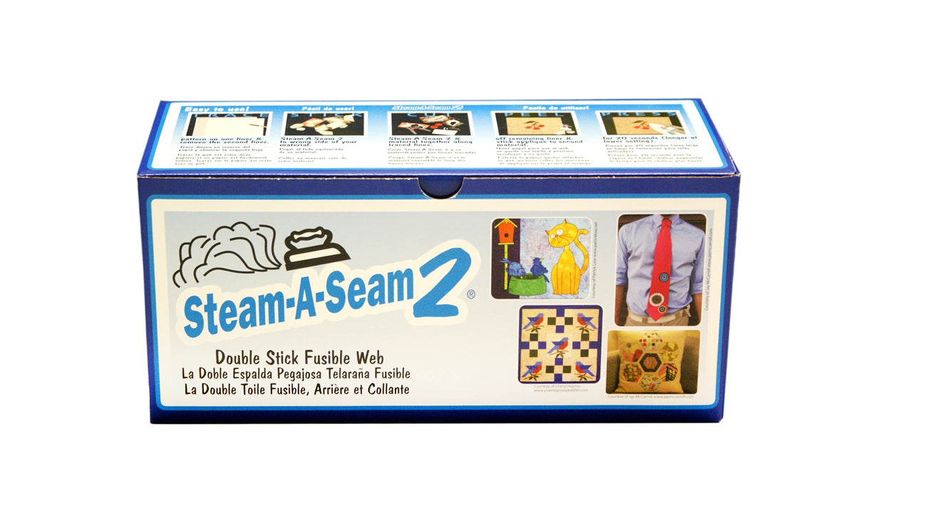 Steam-A-Seam 2, #5540 Double Stick Fusible Web,12 inches wide, Sold by the yard