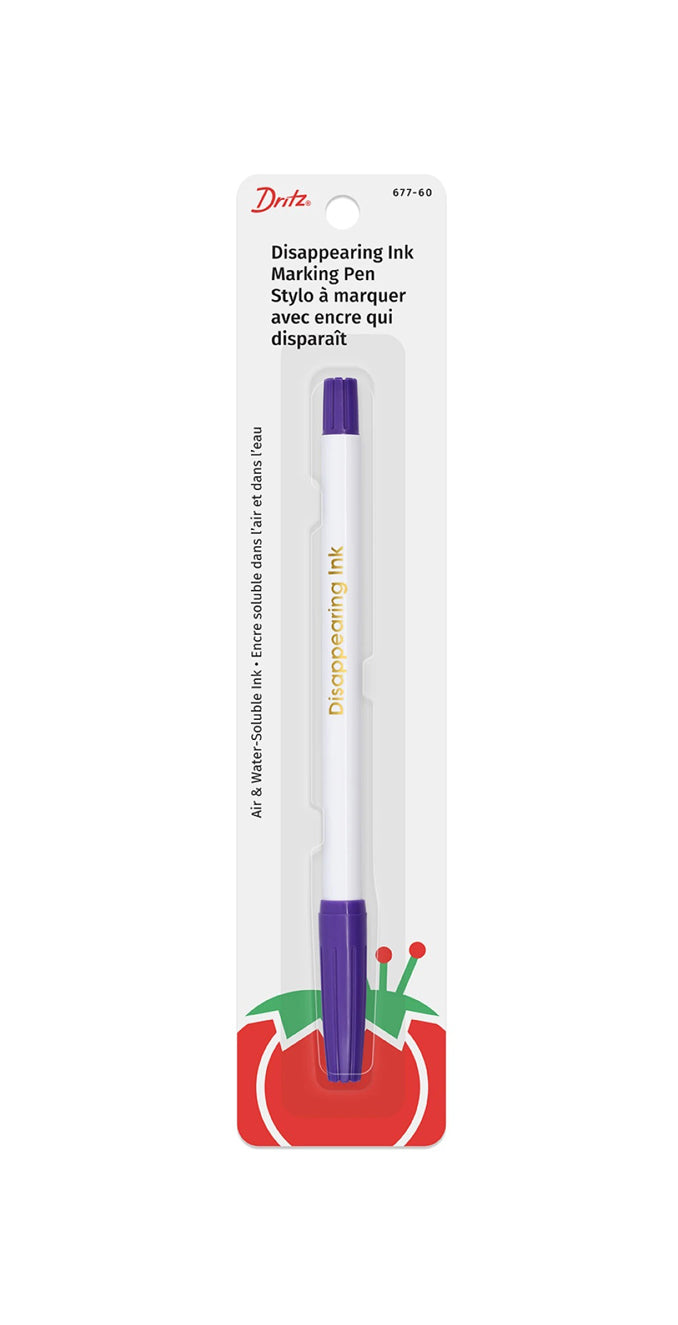 Dritz disappearing ink pen - purple