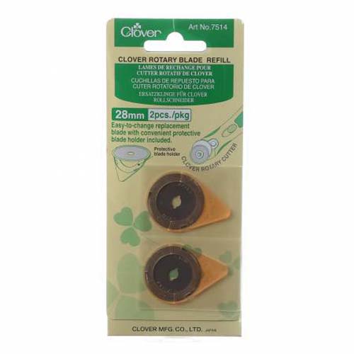 Clover Rotary Blade 28mm-2 blades, 7514CV