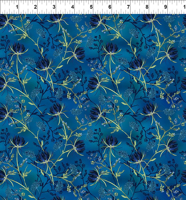 La Luna - Night Blooms - Blue