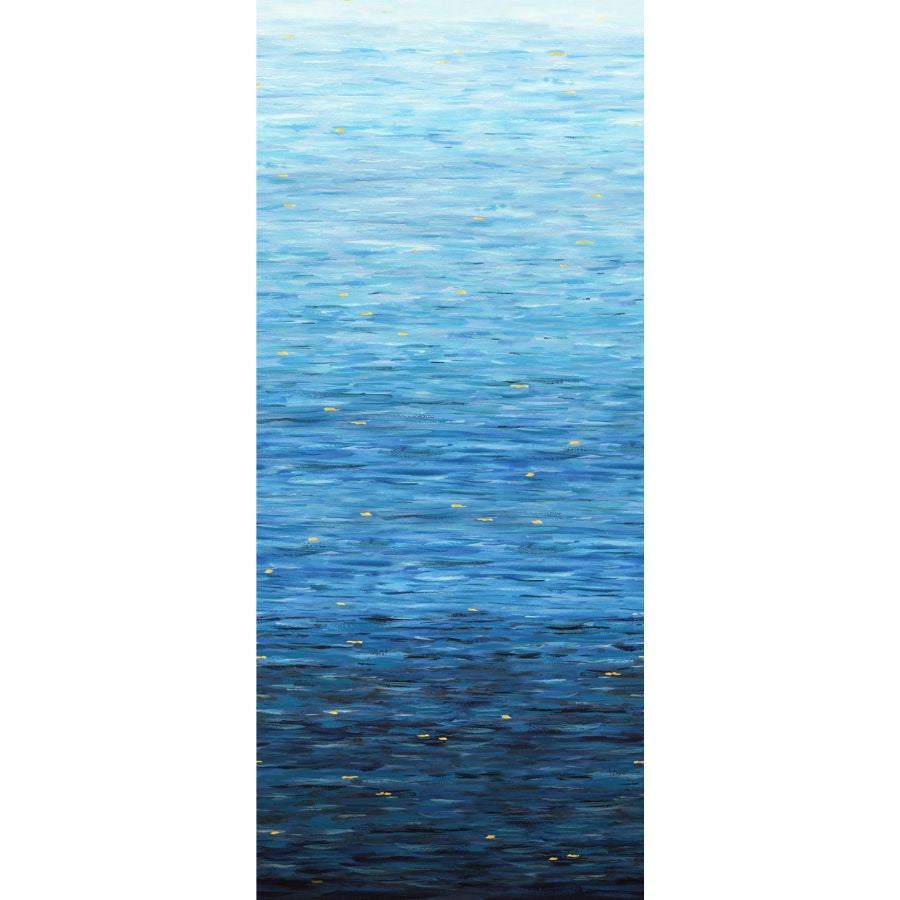 108" Wide Back - Go with the Flow - Sapphire