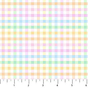 Dovetail Pastels - Check - multi - pastel colored gingham