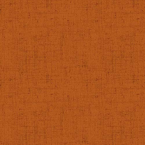 Cottage Cloth - Yam -Dark orange linen look by Renee Nanneman