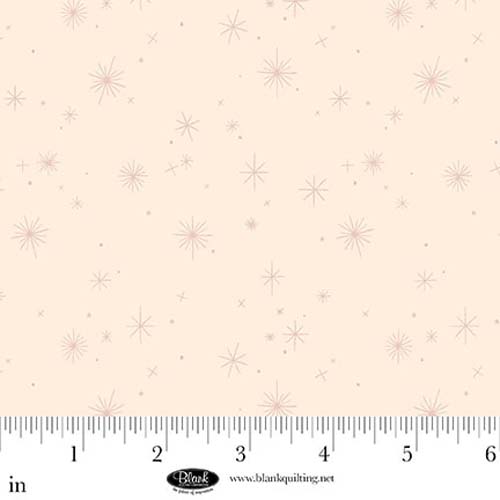 Sugar Dreams - Stars - Parchment - starbursts on pale peach
