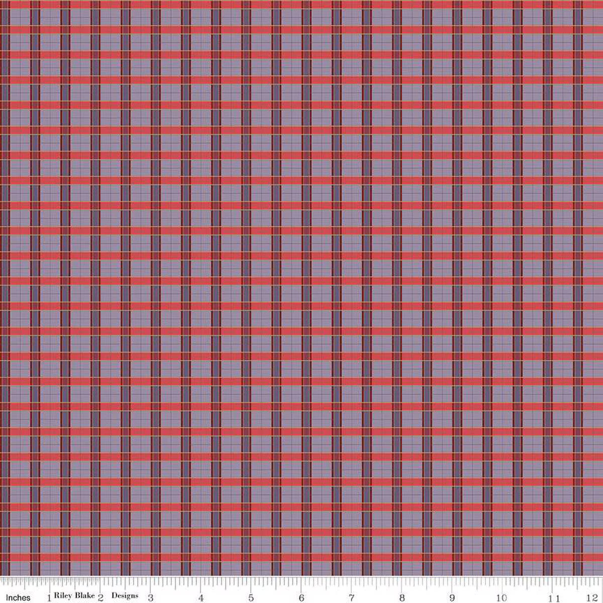 Vera's Garden - Plaid - Lavender