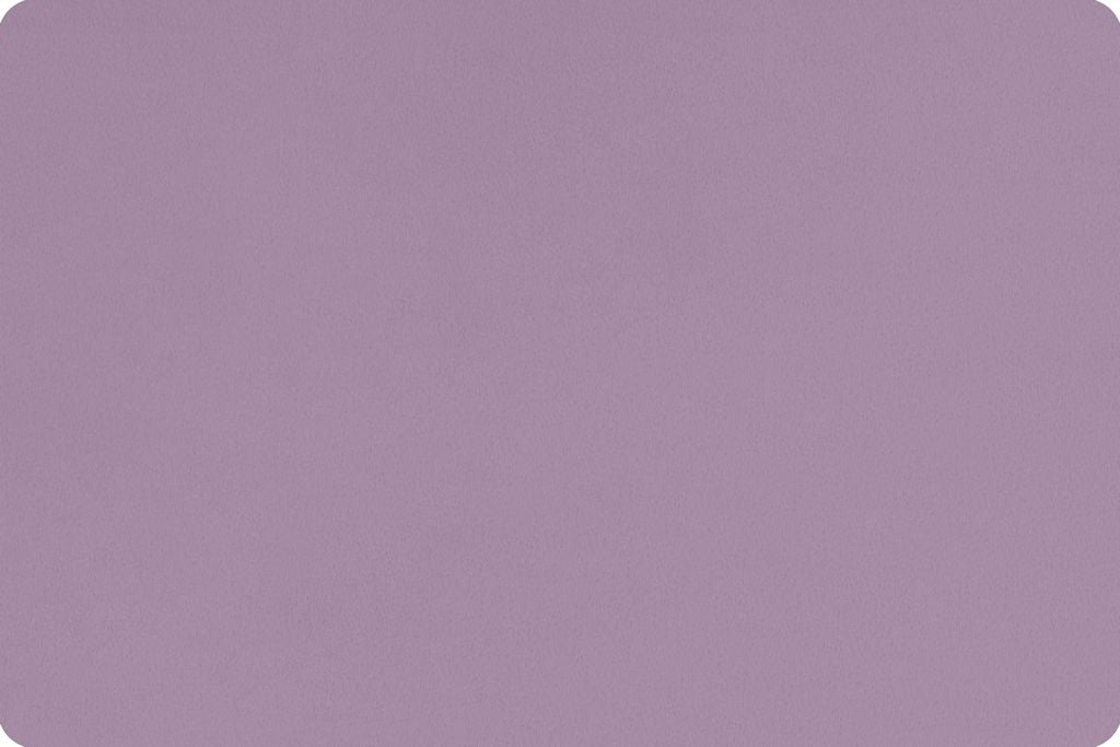 Extra Wide Solid Cuddle -Elderberry - dusty purple 88/90" 100% polyester