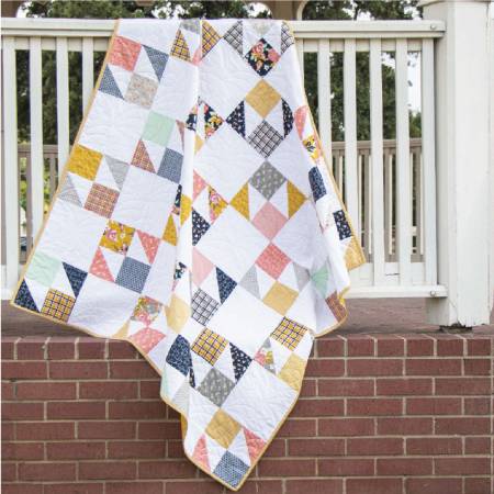Cut Loose Press - Butterfly patch quilt - uses CGRPERF5 ruler -by Its Sew Emm