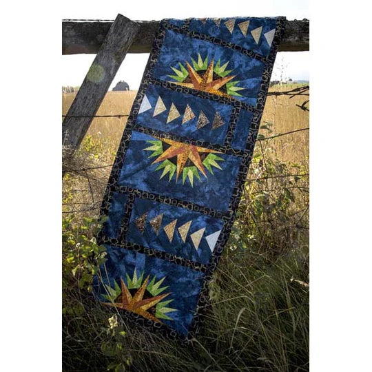 Cut Loose Press - Farmhouse Window Table Runner - by Judy Niemeyer