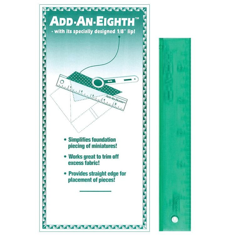 CM Designs add-an-eighth 6" ruler