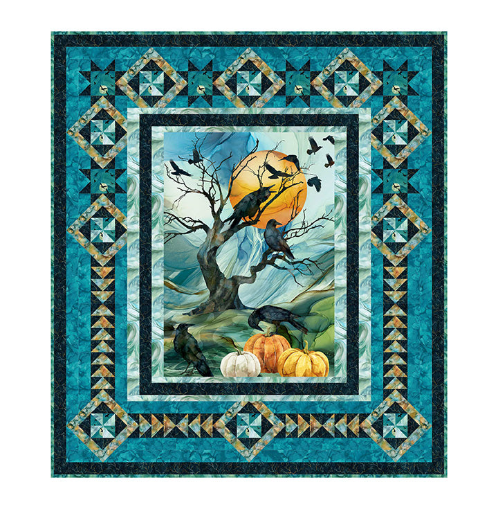 Harvest Moon Quilt Kit - 64 x 72