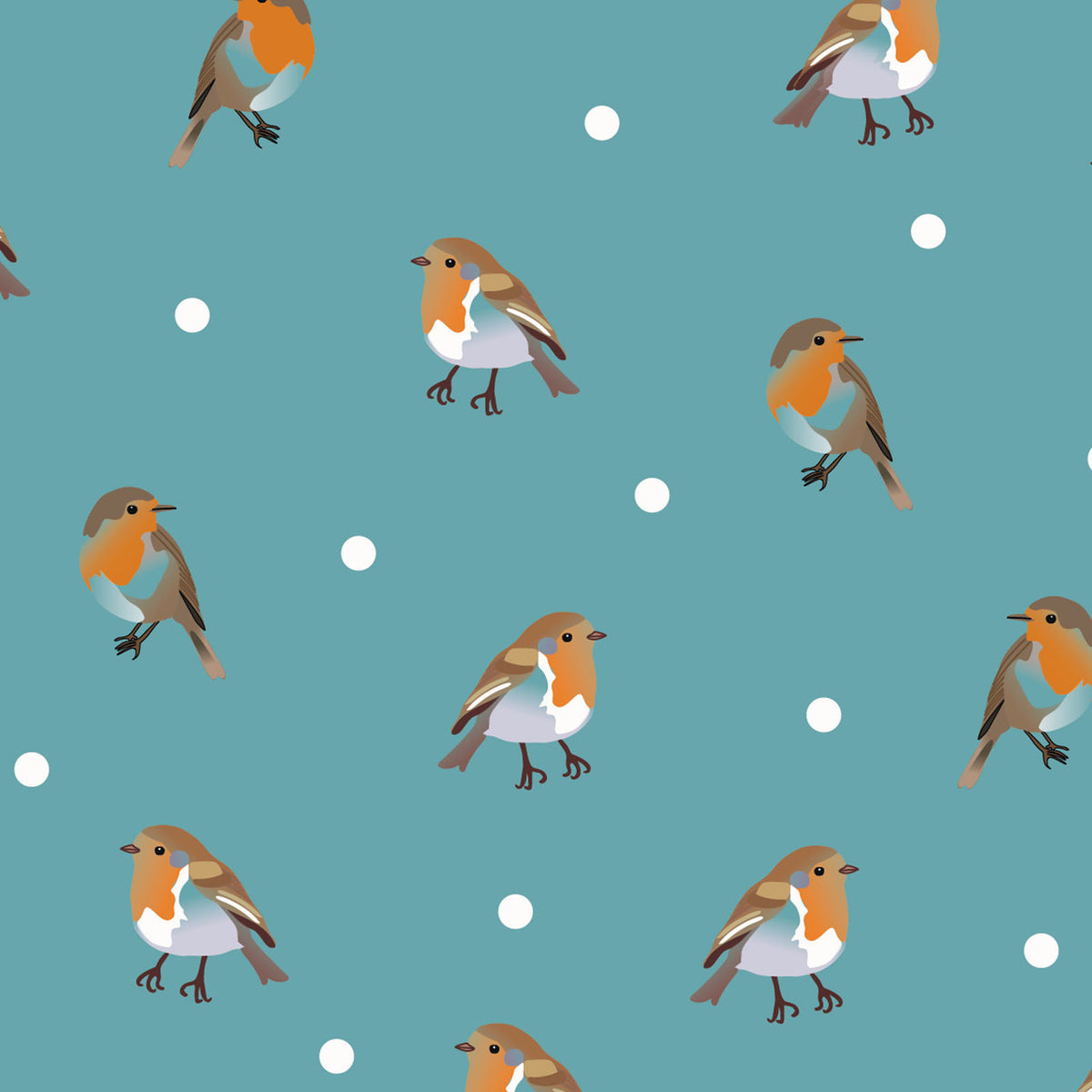 My Sweet Robin - Aqua Fresco