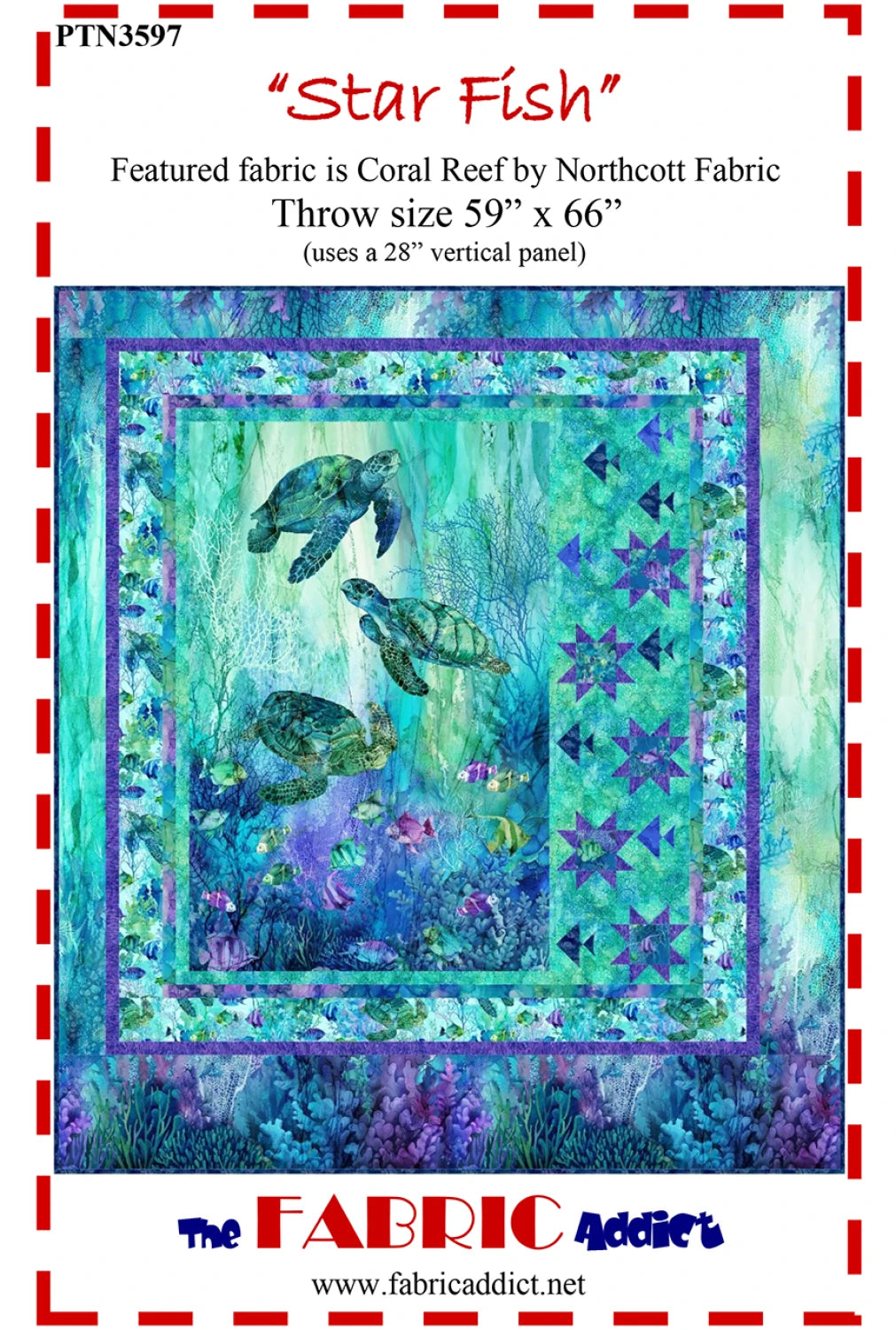 Star Fish Quilt Pattern