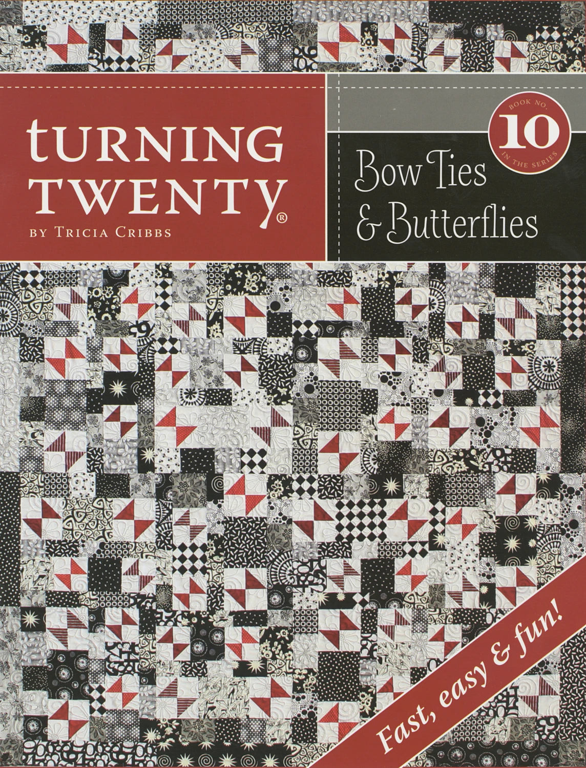Bow Ties & Butterflies - quilt - by Turning Twenty Tricia Cribbs