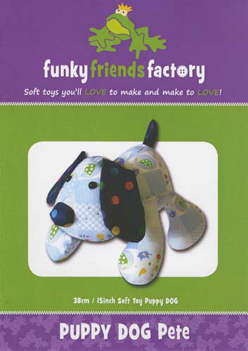 Puppy Dog Pete-Soft Toys-Funky Friends Factory