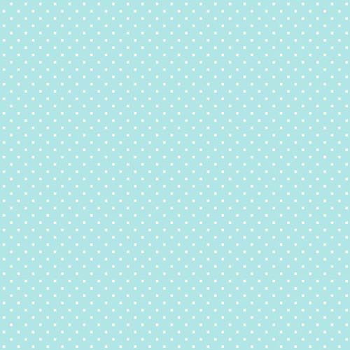 Pop Sugar - Lotti Dot - Sky - cream squares on light blue