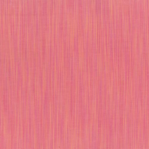 Woven - Space Dye - Rose - variegated lengthwise pink & orange threads