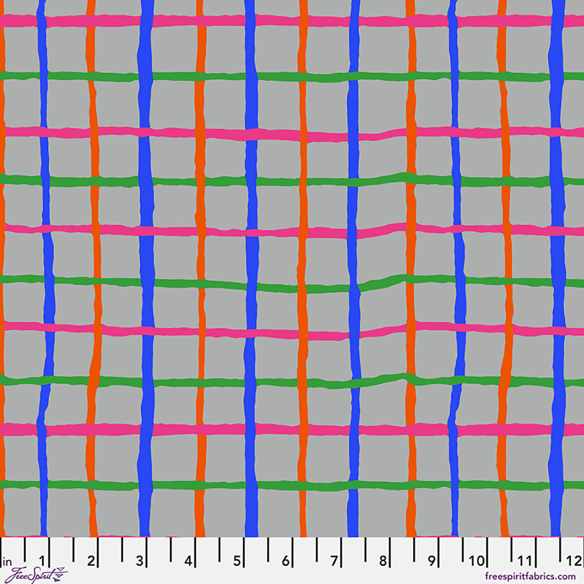 Kaffe Fasset Collective - August 2026 - Grid - Grey