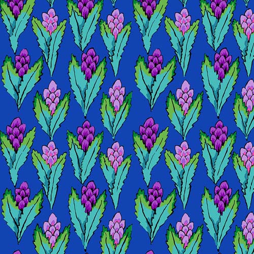 Kaffe Fassett Collective February 2026 - Hyacinth - Blue