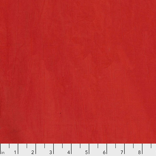 Hand Dyed Cottons - Tomato red by Jane sassaman