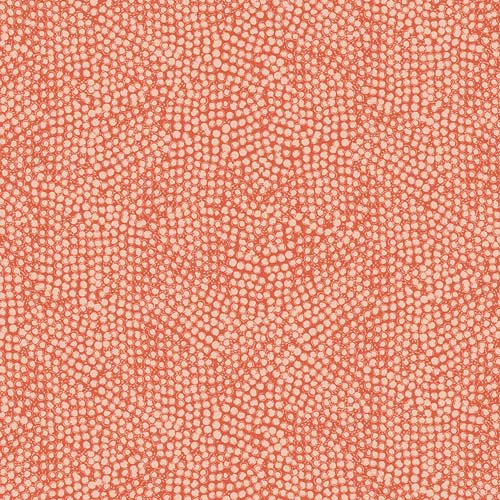 Flourish & Bloom - Seeds - Red - small packed white dots on coral