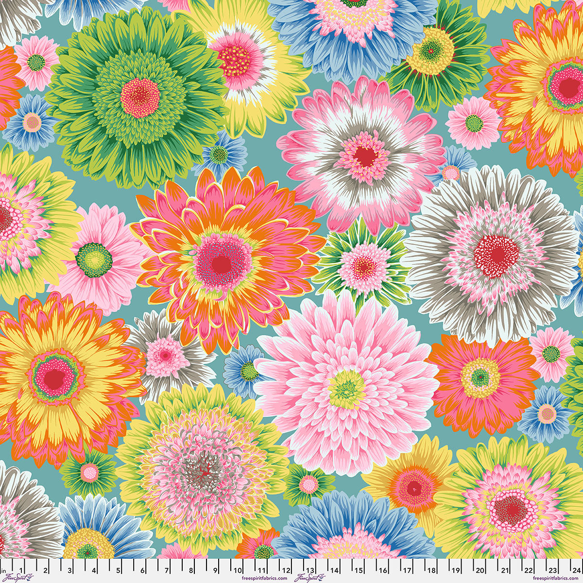 Kaffe Fasset Collective - August 2026 - Gerbera Daisies - Pastel
