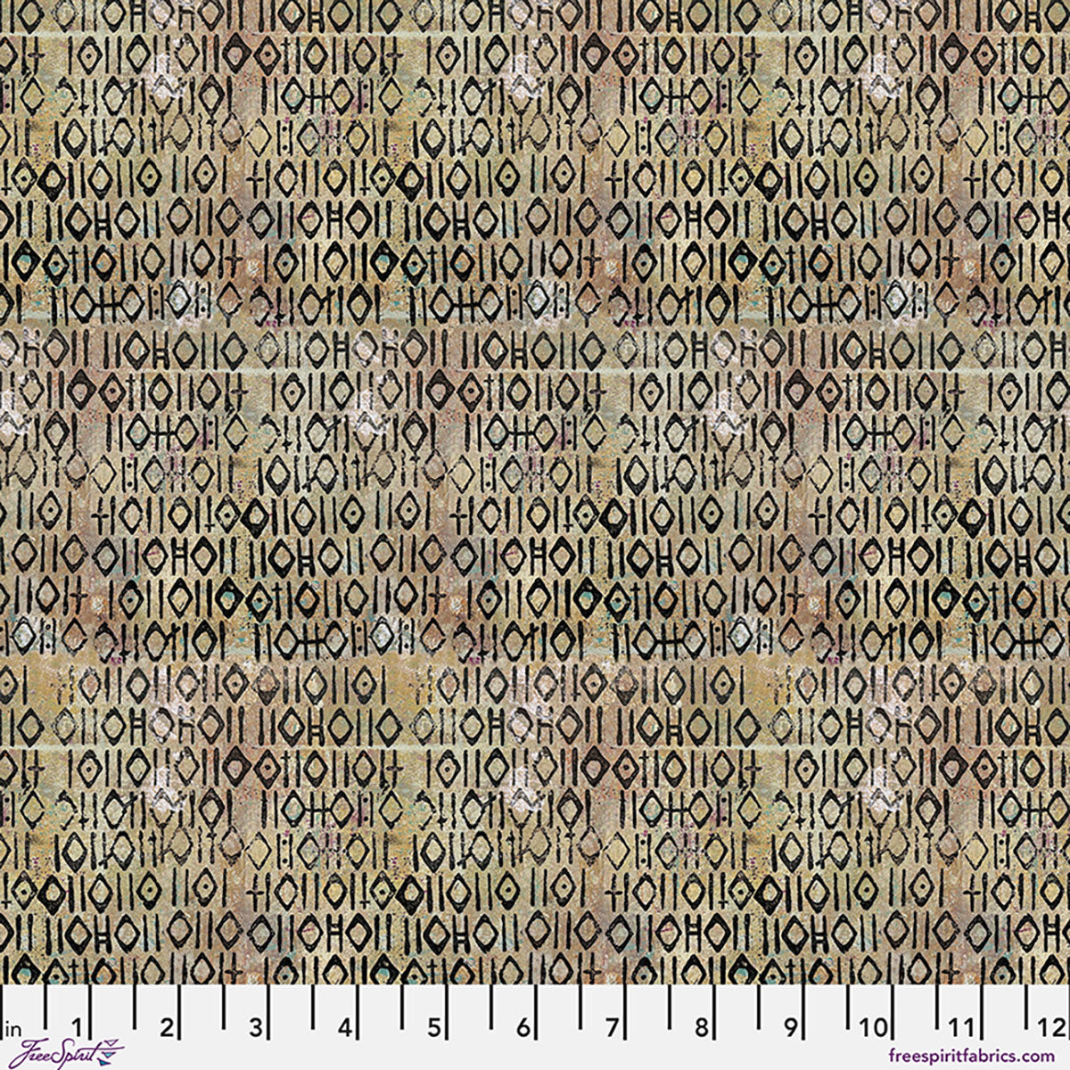 One Layer Away - Pictograph - Taupe