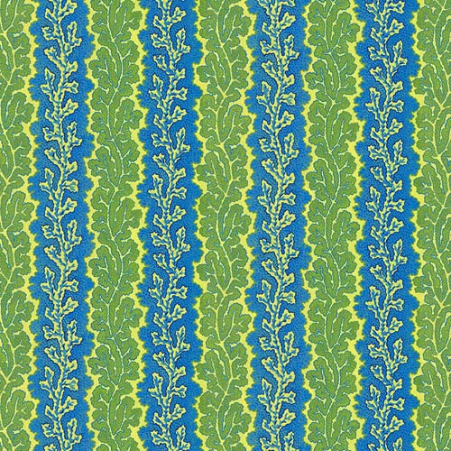 Utopia - Coral Stripe - Green - blue & green stripe