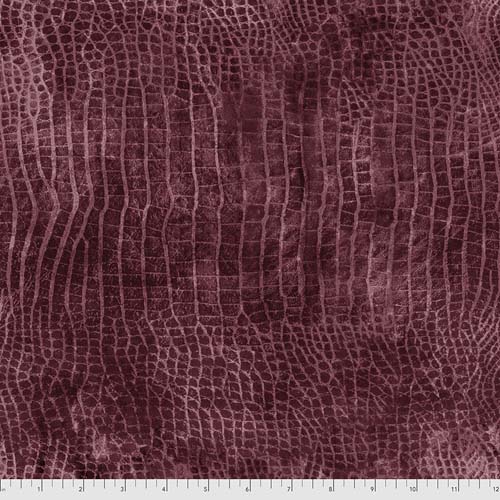 Worn Croc - Wildberry - dark pink crocodile skin by Tim Holtz