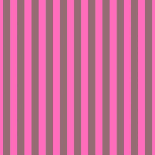 Neon True Colors - Neon Tent Stripe - Cosmic - Pink & Gray - Tula Pink