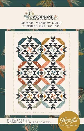 Mosaic Meadow - 48 x 68 by Fancy That Design Southwest design