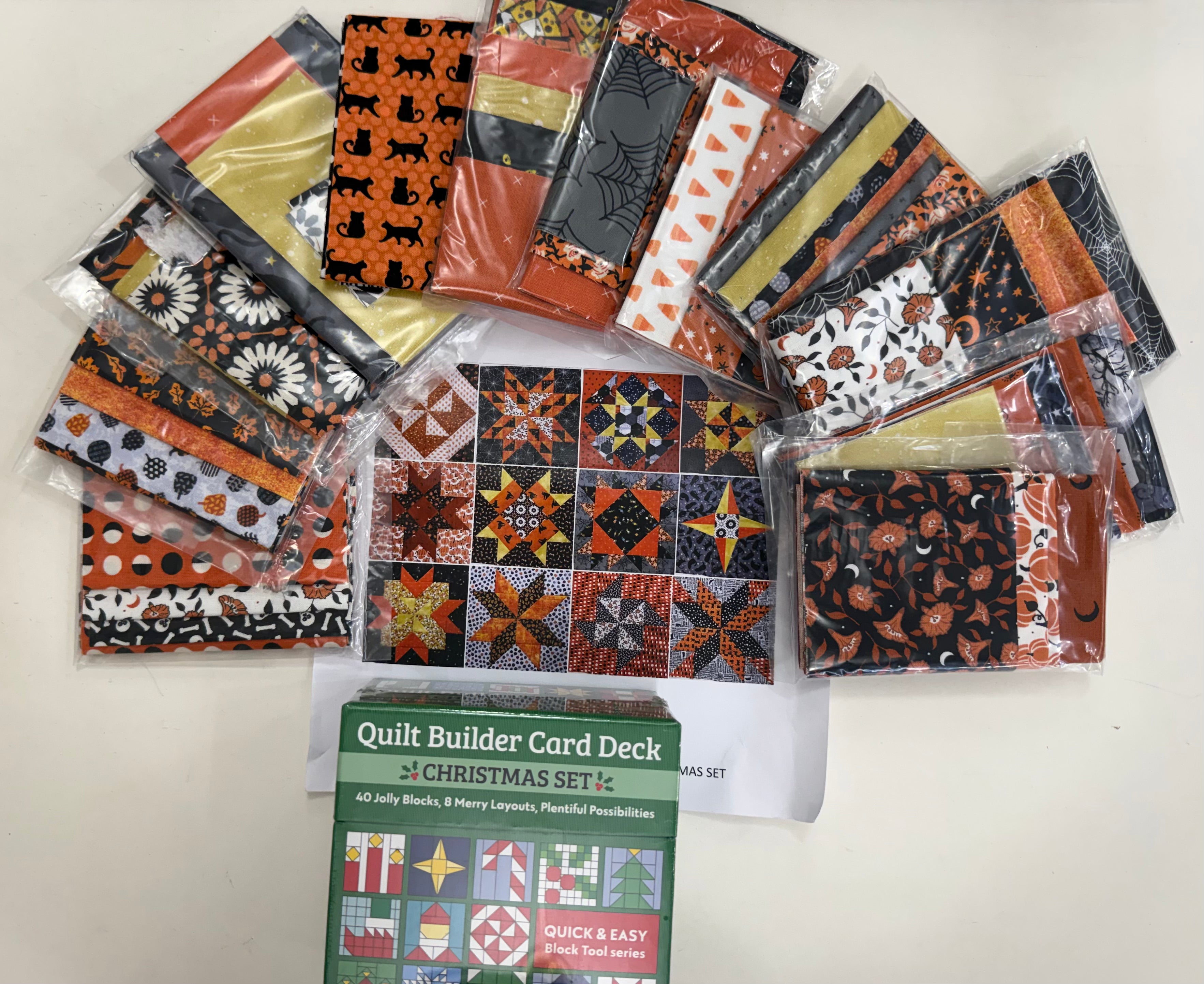 2025 Halloween BLOCK KITS & Pattern Box