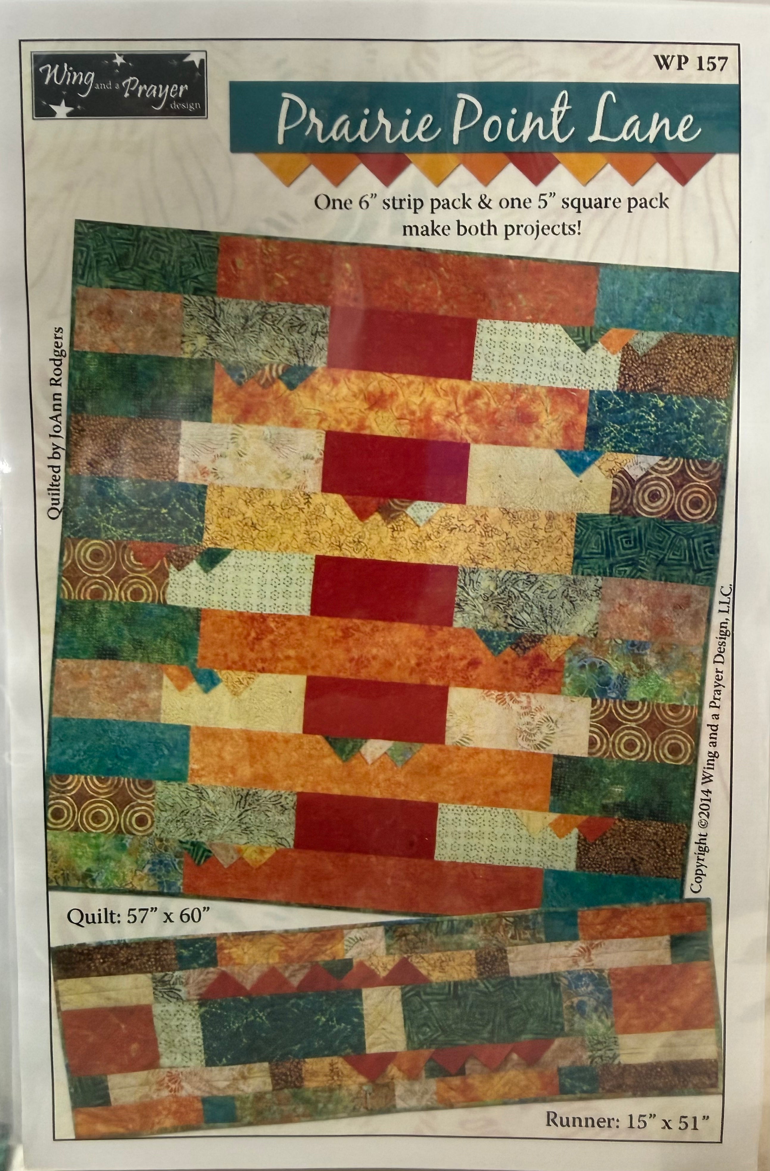Prairie Point Lane by Wing and a Prayer Designs