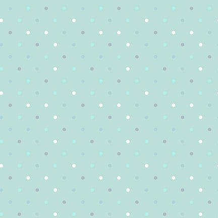 Boho Buddies - Dot - Light Teal