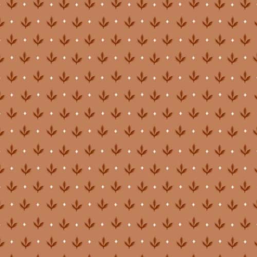 Harvest Thyme - Falling Leaves - Terracotta