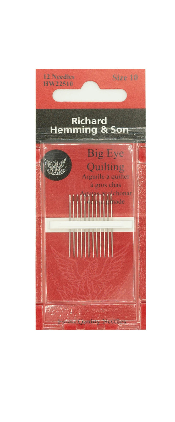 Richard Hemming & Sons Needles - Betweens 10 Large Eye Needle