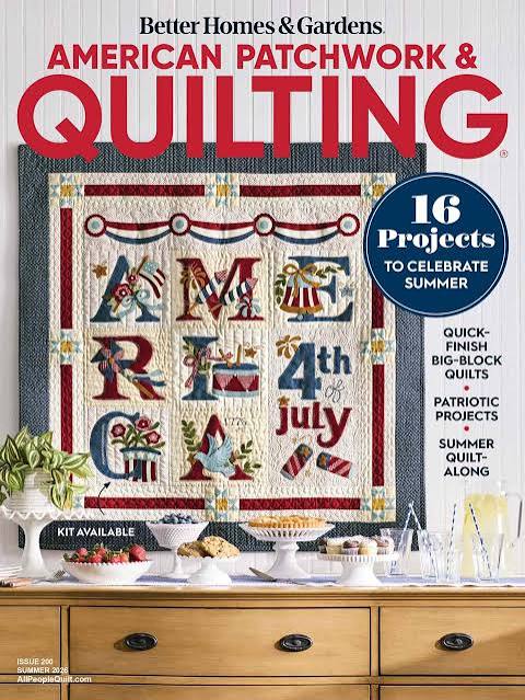 American Patchwork & Quilting no. 200 - Summer 2026 - NO DISCOUNT