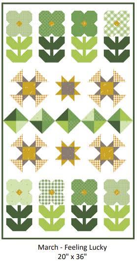 Door Banner of the Month ClubMarch - Feeling Lucky