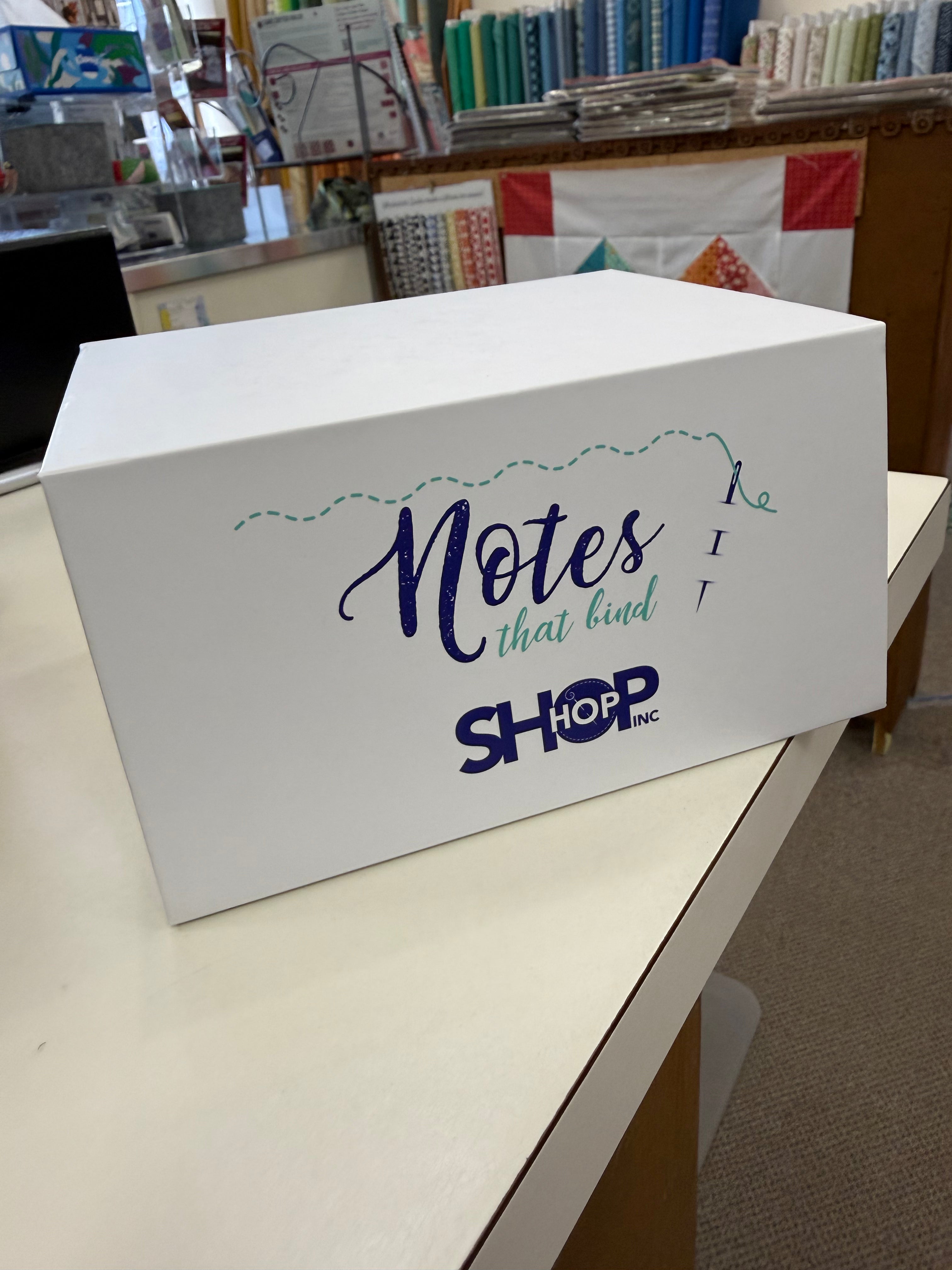 AKNSH 2025 Card Box and 14 Fat Quarters