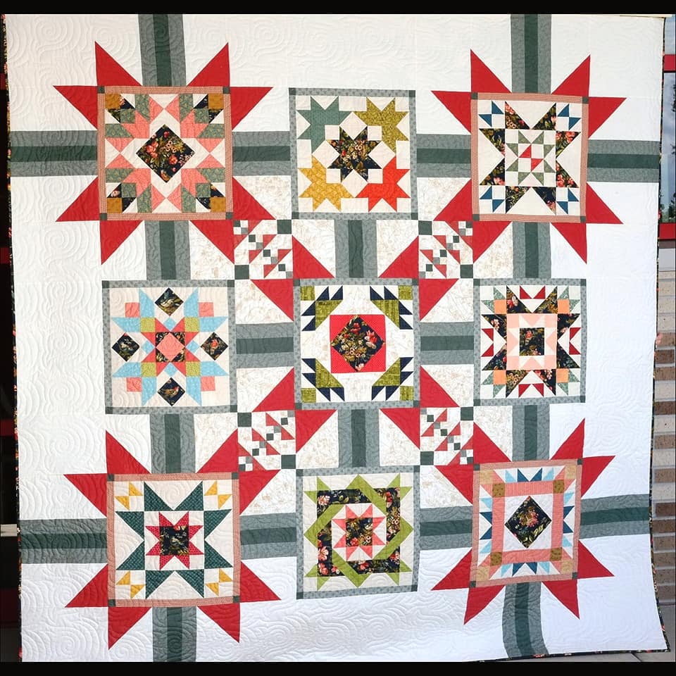 Shop Hop 2018 Kansas Crossroad Pattern -